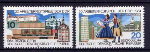 (31556) DDR Nr.2880/1  /              **  postfrisch