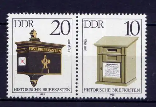 (31568) DDR Nr.2925 + 2924  / WZd 619             **  postfrisch