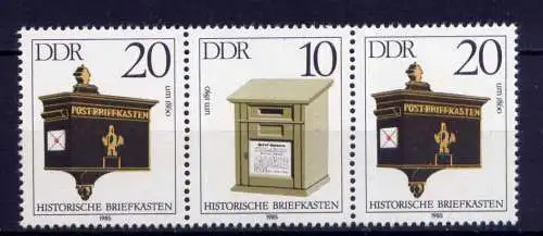 (31569) DDR Nr.2925 + 2924 + 2925  / WZd 620             **  postfrisch