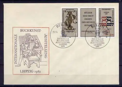 (712) Brief DDR Nr.2697/8 Streifen   -     FDC
