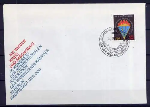 (726) Brief DDR Nr.2736   -     FDC