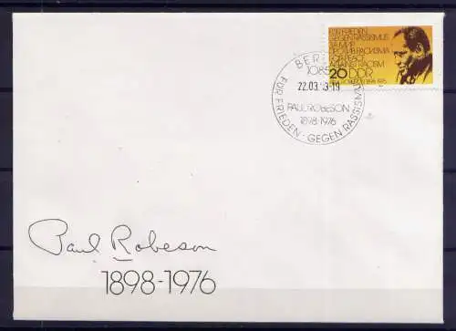 (739) Brief DDR Nr.2781   -     FDC