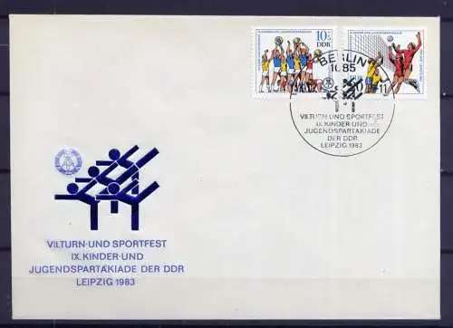 (746) Brief DDR Nr.2814/5   -      FDC