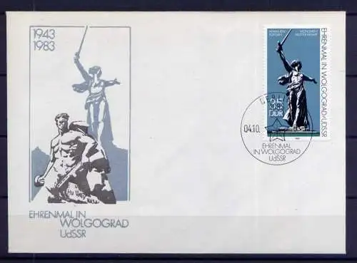 (753) Brief DDR Nr.2830   -      FDC    