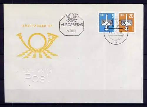 (754) Brief DDR Nr.2831/2   -      FDC    