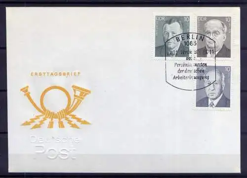 (759) Brief DDR Nr.2849/51   -      FDC    