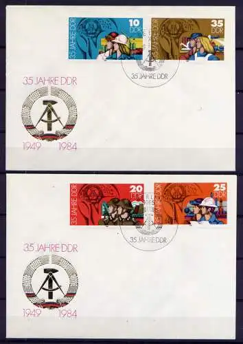 (777) Brief DDR Nr.2898/2901   -      FDC    