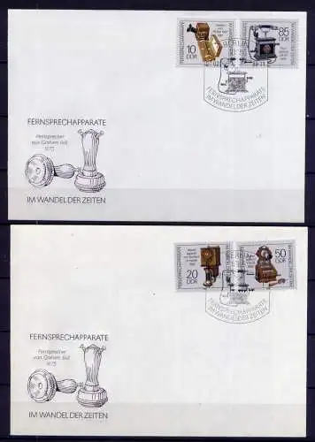 (885) Brief DDR Nr.3226/9    -       2 FDC