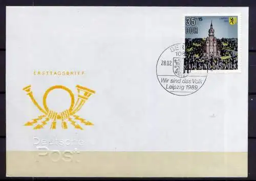 (912) Brief DDR Nr.3315    -        FDC    