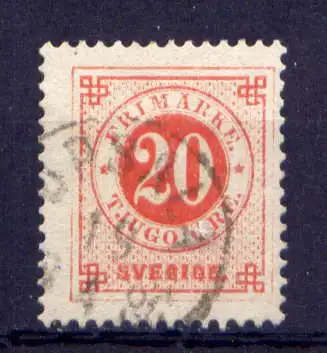 (1973) Schweden Nr.22 B         O  gestempelt