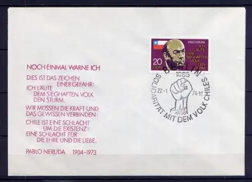 (1040) Brief DDR Nr.1921     -         FDC