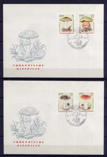 (1044) Brief DDR Nr.1933/40     -         4 FDC    