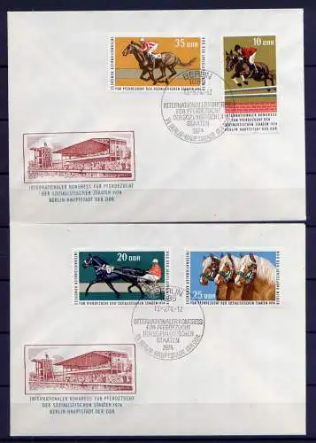 (1055) Brief DDR Nr.1969/72     -         2 FDC