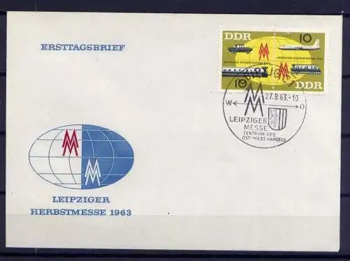 (1267) Brief DDR Nr.976/7 Paar     -            FDC    