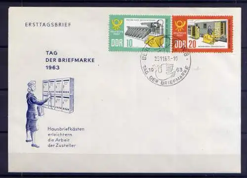 (1277) Brief DDR Nr.998/9     -            FDC    