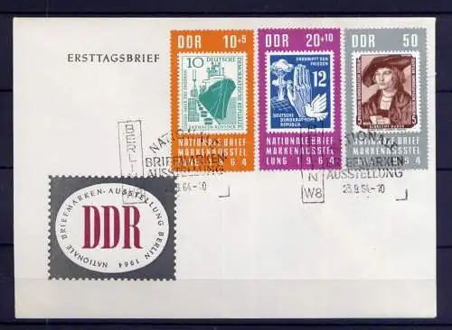 (1290) Brief DDR Nr.1056/8     -             FDC