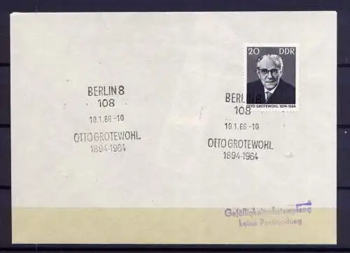 (1311) Brief DDR Nr.1153     -             kein FDC    