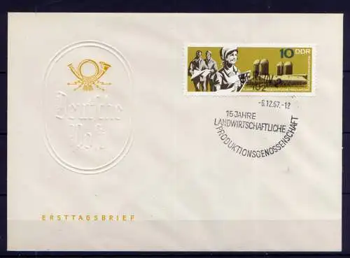 (1360) Brief DDR Nr.1332     -             FDC