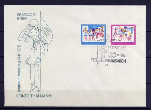 (1390) Brief DDR Nr.1432/3          -             FDC