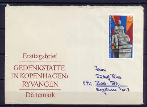 (1432) Brief DDR Nr.1512          -             FDC    