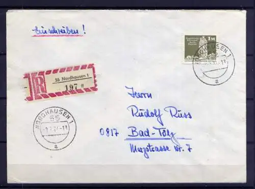 (1453) Brief DDR Nr.1968          -             FDC    