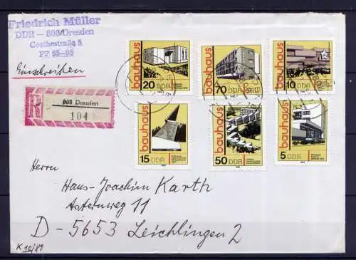 (1469) Brief DDR Nr.2508/13   