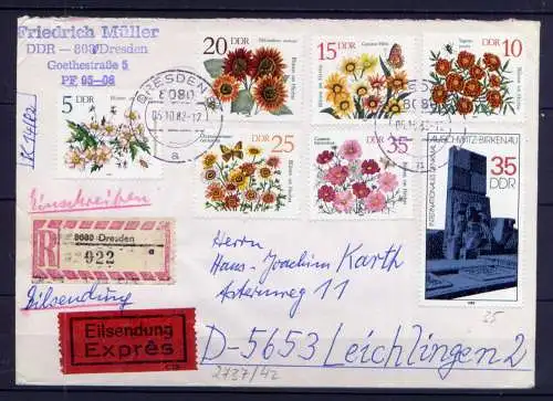 (1477) Brief DDR Nr.2737/42      -     FDC