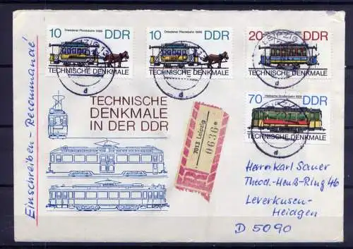 (1482) Brief DDR Nr.3015/8 