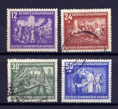 (32113) DDR Nr.303/6          O  gestempelt + *  ungebraucht