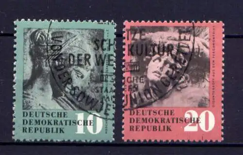  (32233) DDR Nr.667/8          O  gestempelt