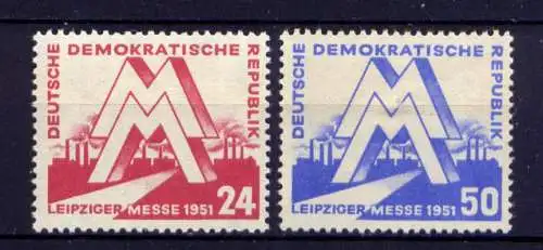 (31633) DDR Nr.282/3                 **  postfrisch