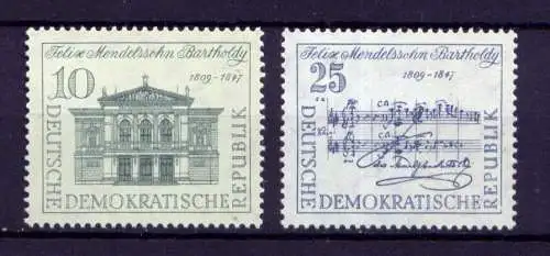 (31774) DDR Nr.676/7                 **  postfrisch