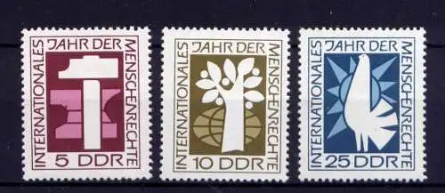 (31905) DDR Nr.1368/70                 **  postfrisch