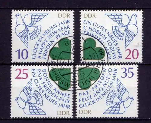 (32086) DDR Nr.2844/7                 O  gestempelt