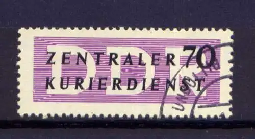 (32269a) DDR Dienst Nr.9                 O  gestempelt