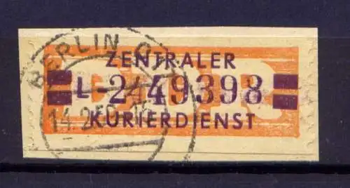 (32271) DDR Dienst Nr.23                 O  gestempelt