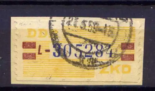 (32272) DDR Dienst Nr.25                 O  gestempelt