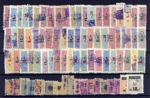 (0005)  FDGB DDR Lot / Spendenmarken z.B FDGB