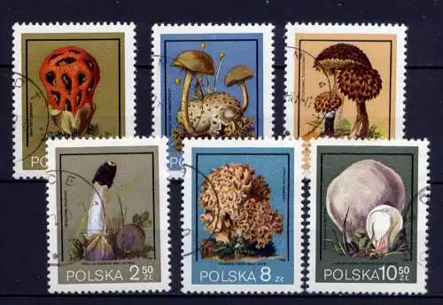 (2022) Polen  Nr.2693/8      O  gestempelt / Pilze Mushrooms