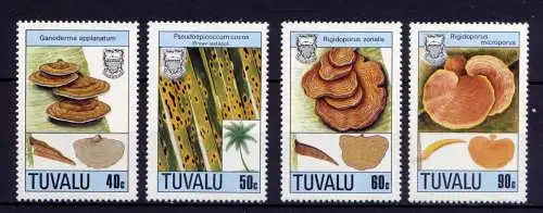 (001) Tuvalu  Nr.541/4       **  postfrisch / Pilze Mushrooms