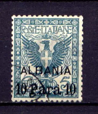 (1400) Italien Post in Albanien Nr.1           O  gestempelt