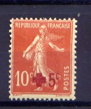 (2187) Frankreich  Nr.125       *  ungebraucht