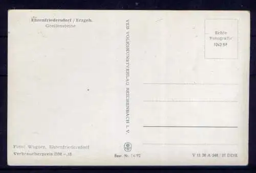 (4692) Ehrenfriedersdorf Greifensteine  - unbeschrieben / DDR Sachsen