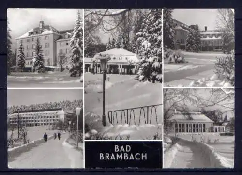 (4699) Bad Brambach Sanatorium Juliot Curie  - beschrieben / DDR Sachsen