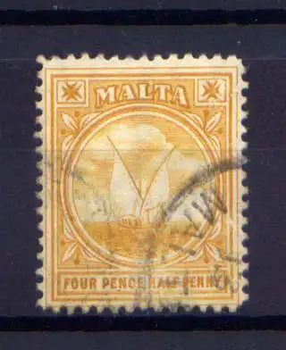 (067) Malta Nr.37          O  gestempelt