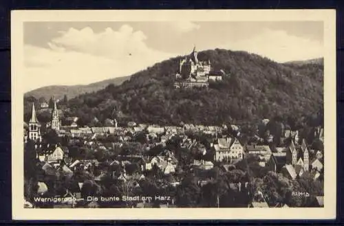 (4704) Wernigerode  - unbeschrieben / DDR Sachsen-Anhalt Schloß