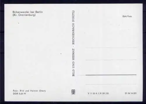 (4707) Birkenwerder  - unbeschrieben / DDR Brandenburg Gaststätte Briesenkrug