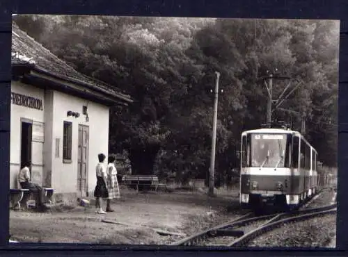 (4711) Friedichroda  - unbeschrieben / DDR Thüringen Thüringenwaldbahn Eisenbahn