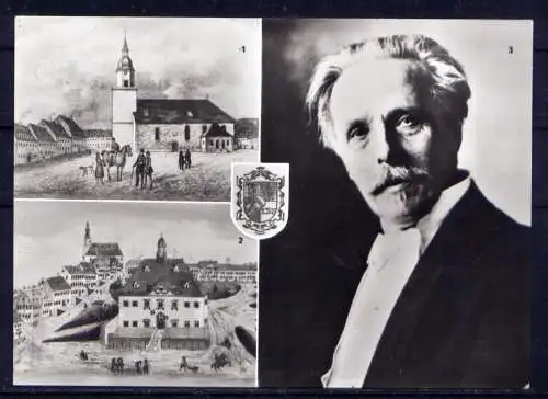 (4733) Hohenstein - Ernstthal  - unbeschrieben / DDR Sachsen Karl May, Marktplatz