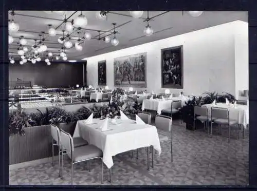 (4746) Berlin  - unbeschrieben / DDR Berlin Palast der Republik Linden - Restaurant